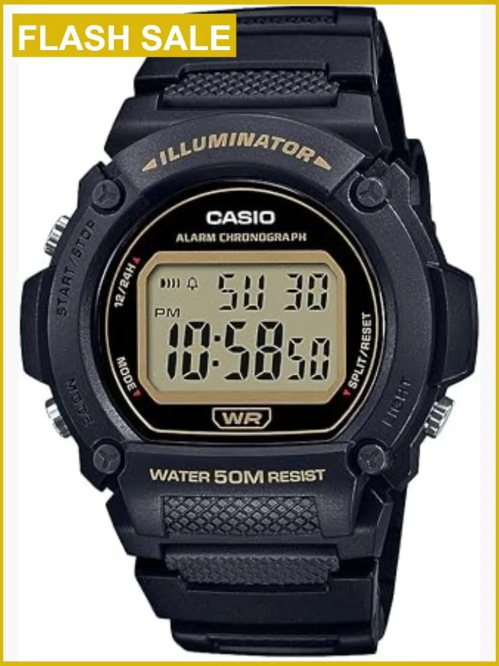 Men's Digital Sport Watch 50M Water Resistant Stopwatch Alarm